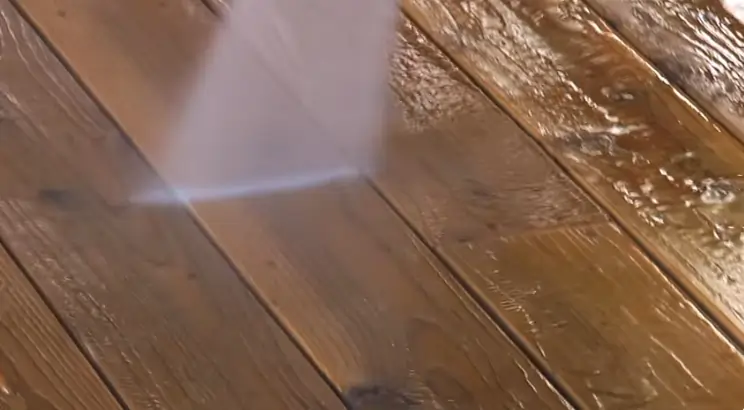 Decking jet wash Askern